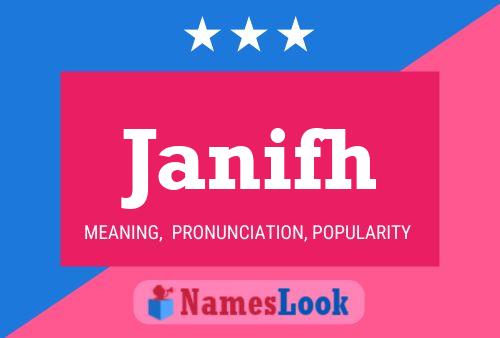 Janifh Name Poster