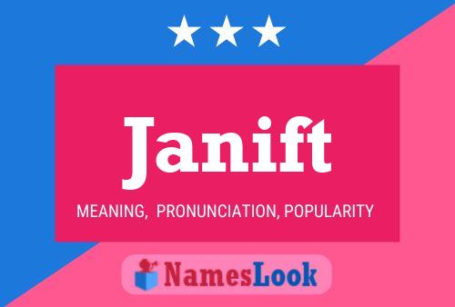 Janift Name Poster