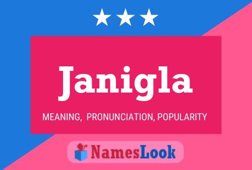 Janigla Name Poster