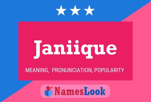 Janiique Name Poster