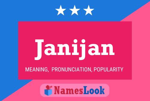 Janijan Name Poster