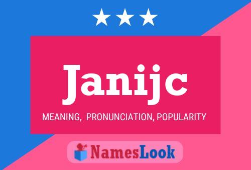 Janijc Name Poster