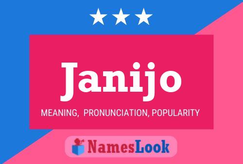 Janijo Name Poster