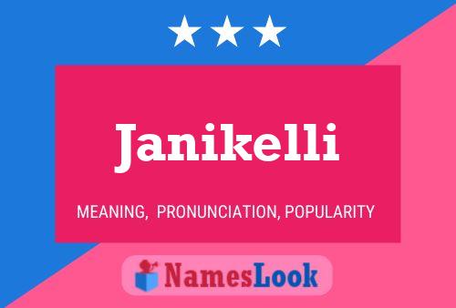 Janikelli Name Poster