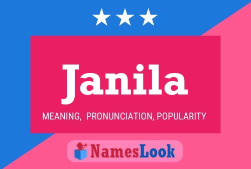 Janila Name Poster