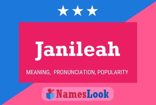 Janileah Name Poster