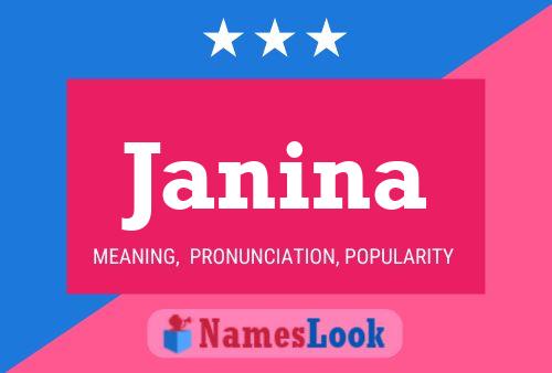 Janina Name Poster