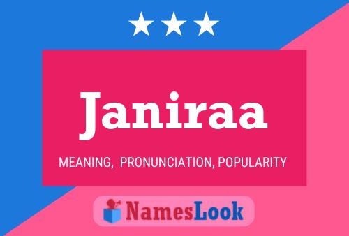 Janiraa Name Poster