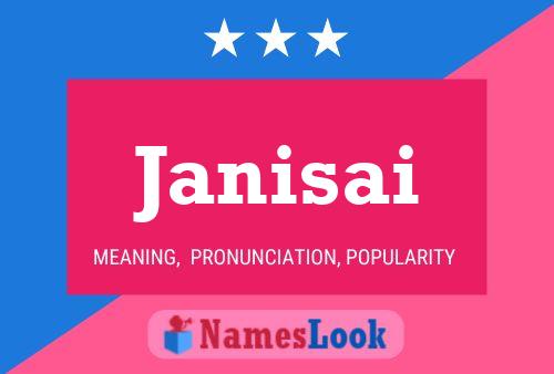 Janisai Name Poster