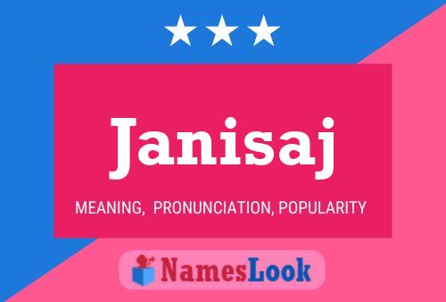 Janisaj Name Poster