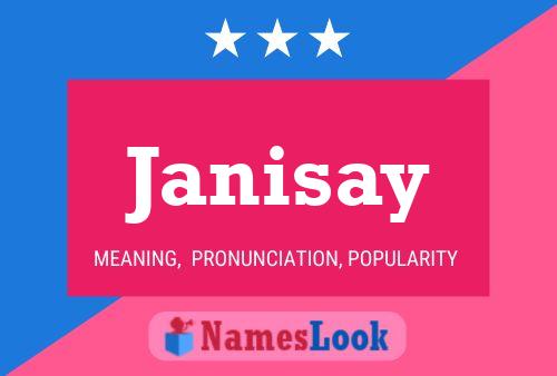 Janisay Name Poster