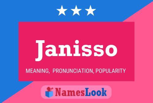 Janisso Name Poster