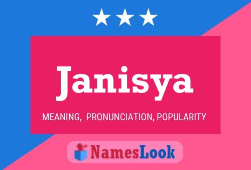 Janisya Name Poster