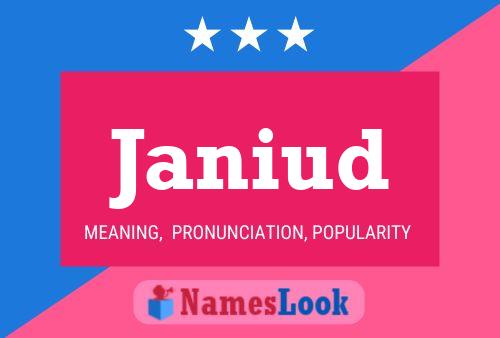 Janiud Name Poster