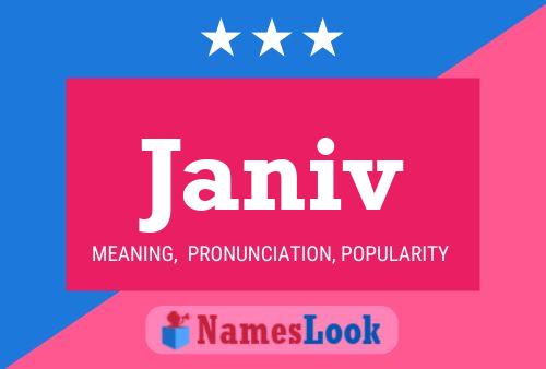 Janiv Name Poster