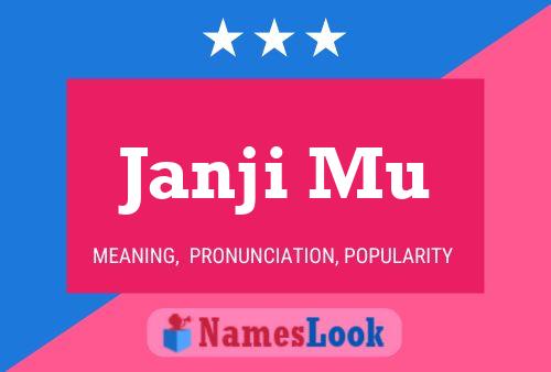 Janji Mu Name Poster