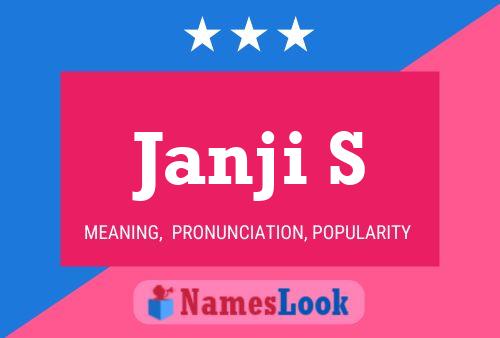 Janji S Name Poster