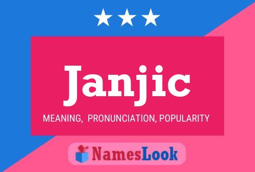 Janjic Name Poster