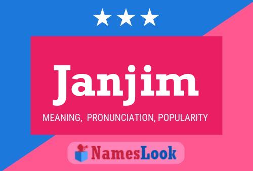 Janjim Name Poster