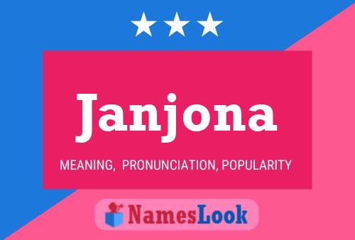 Janjona Name Poster