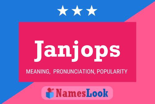 Janjops Name Poster