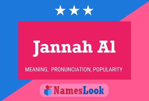 Jannah Al Name Poster