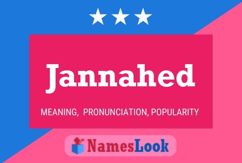 Jannahed Name Poster