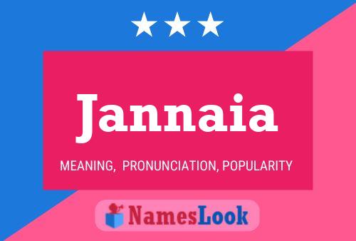 Jannaia Name Poster