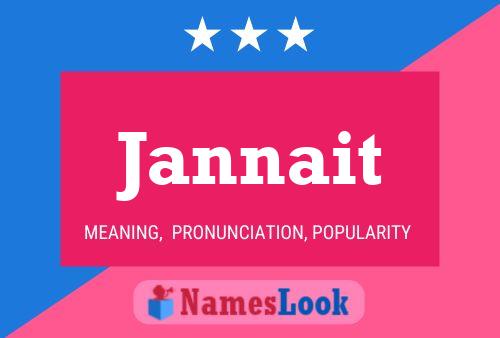 Jannait Name Poster