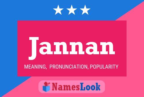 Jannan Name Poster