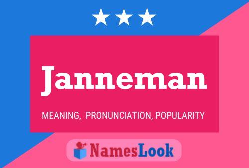 Janneman Name Poster