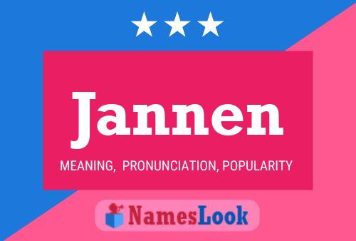 Jannen Name Poster