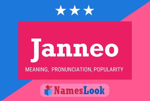 Janneo Name Poster