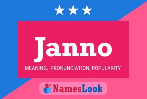 Janno Name Poster