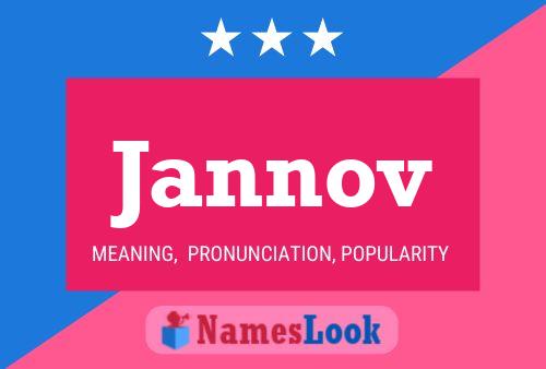 Jannov Name Poster