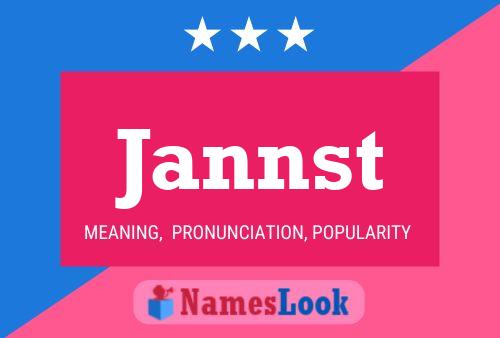 Jannst Name Poster