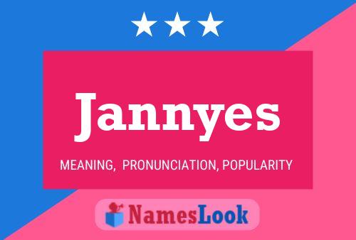 Jannyes Name Poster