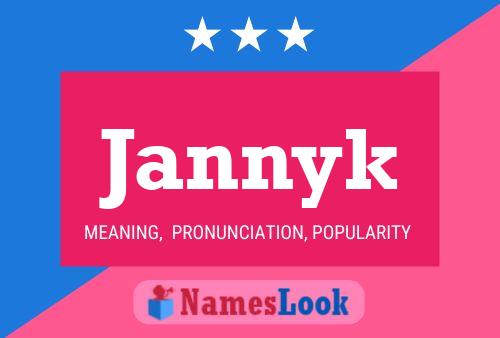 Jannyk Name Poster