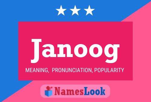 Janoog Name Poster