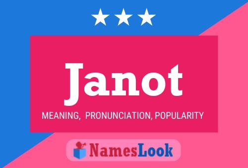 Janot Name Poster