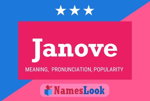 Janove Name Poster