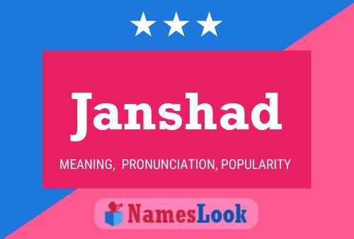 Janshad Name Poster