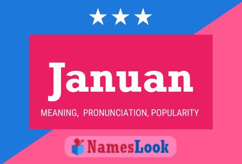 Januan Name Poster