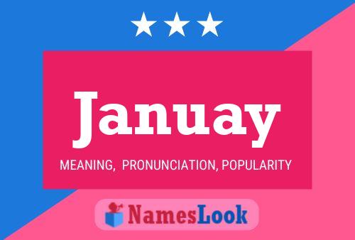 Januay Name Poster