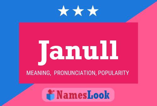 Janull Name Poster