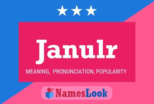 Janulr Name Poster