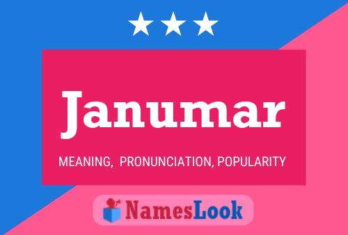 Janumar Name Poster