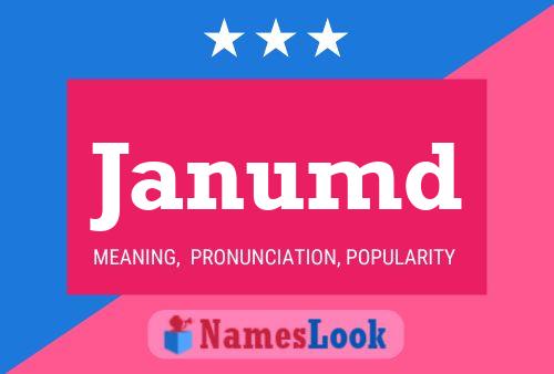 Janumd Name Poster