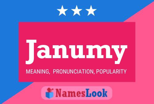 Janumy Name Poster