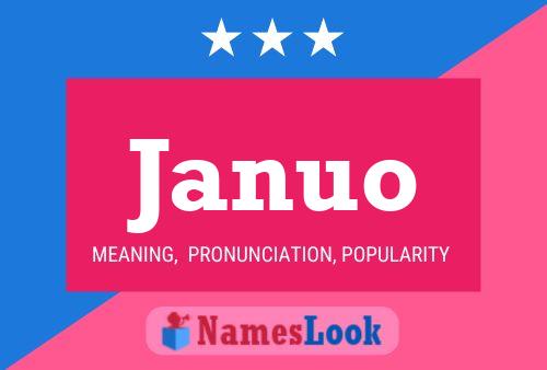 Januo Name Poster